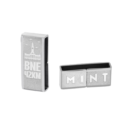 Brisbane Marathon 42KM Mint Wearable with engraved race time